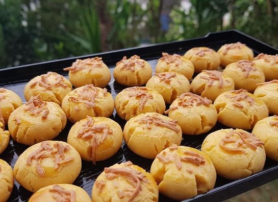 咸蛋芝士金沙饼 Innochef Malaysia